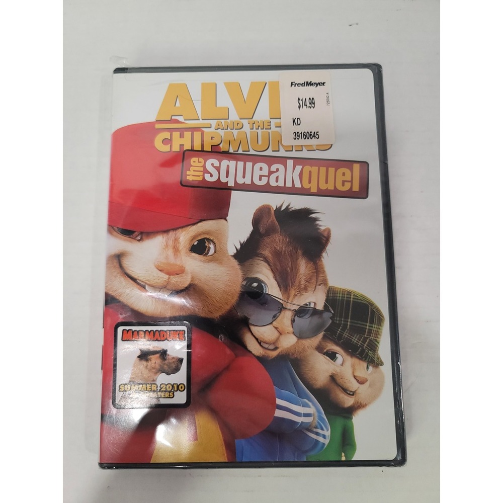 NEW Alvin and the chipmunks the squeak Quel DVD  sealed